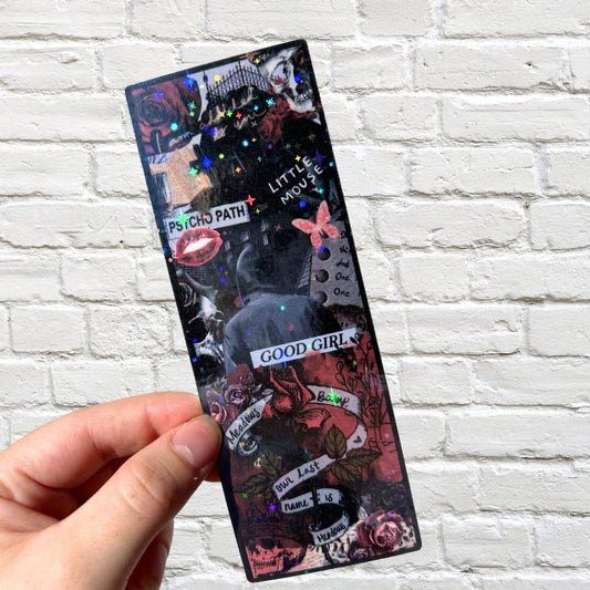 Awfullynerdy.co - Haunting Adeline Collage Bookmark