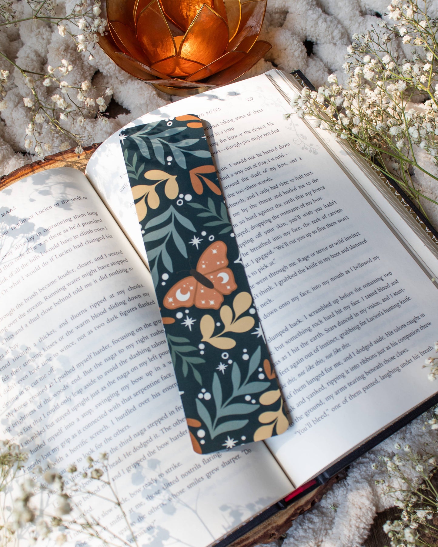 Meaggie Moos - Faerie Garden 2x8 Bookmark | Glossy - The Secret Garden Bookery