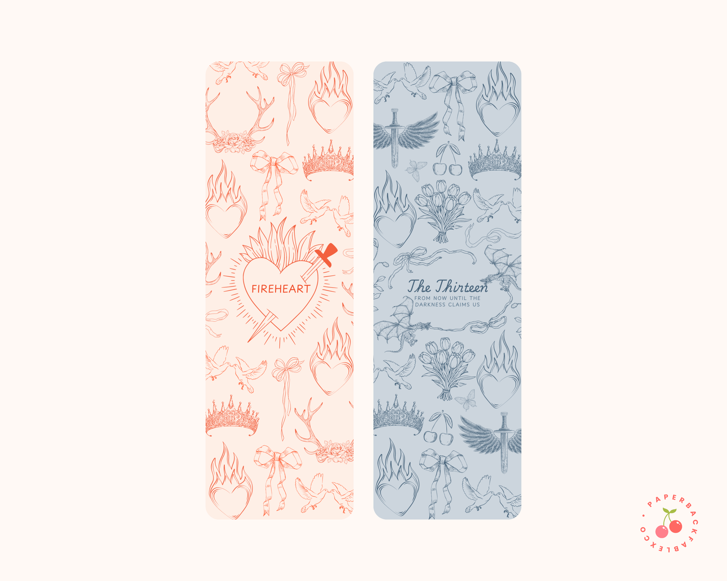 Paperback Fable & Co. - Throne of Glass - Bookmarks - The Secret Garden Bookery