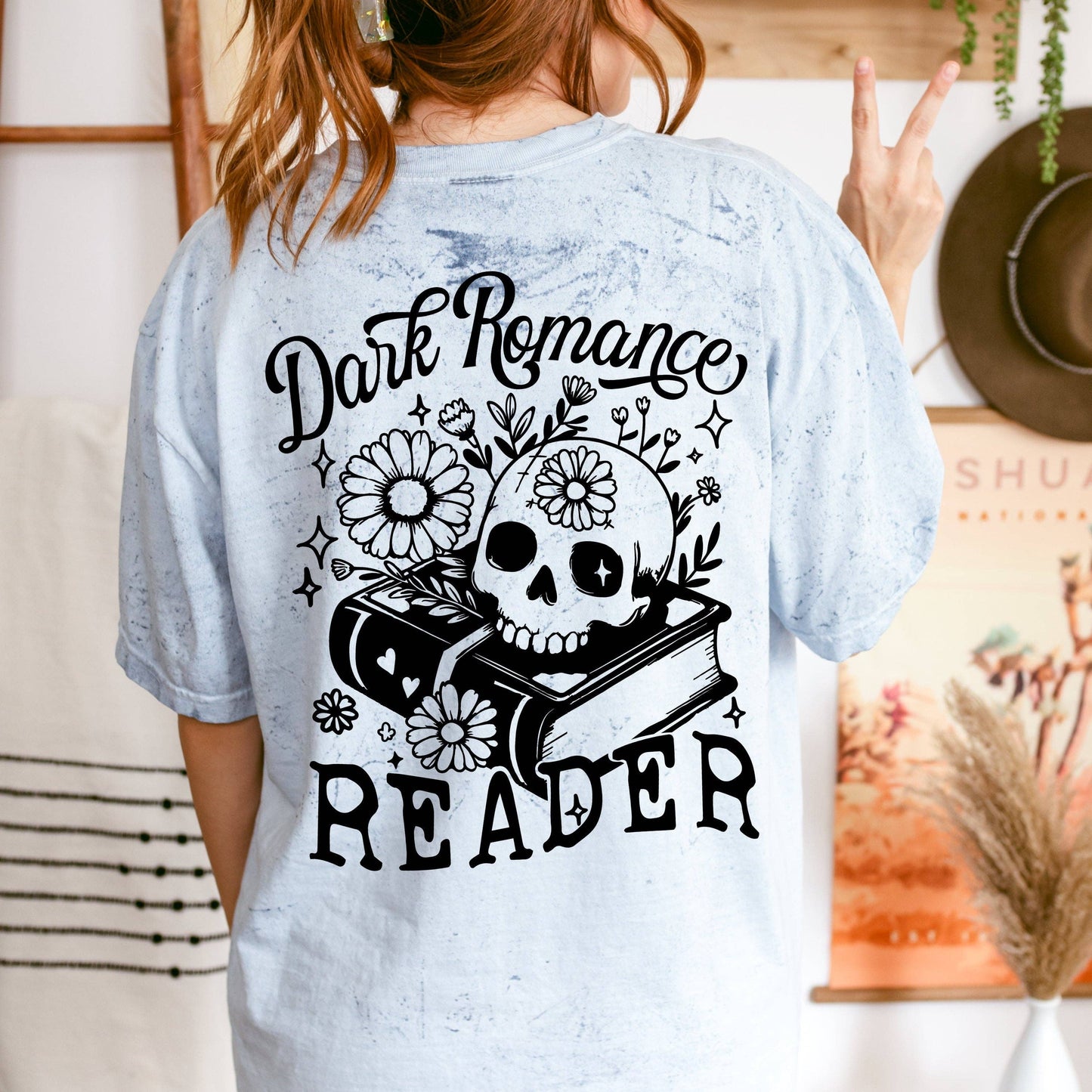 CrescentCatCo - Dark Romance Reader Bookish tshirt | Dark Academia Gothic Books | Smut and Spicy book shirt | Bookish clothing shop | Bookworm Gift - The Secret Garden Bookery