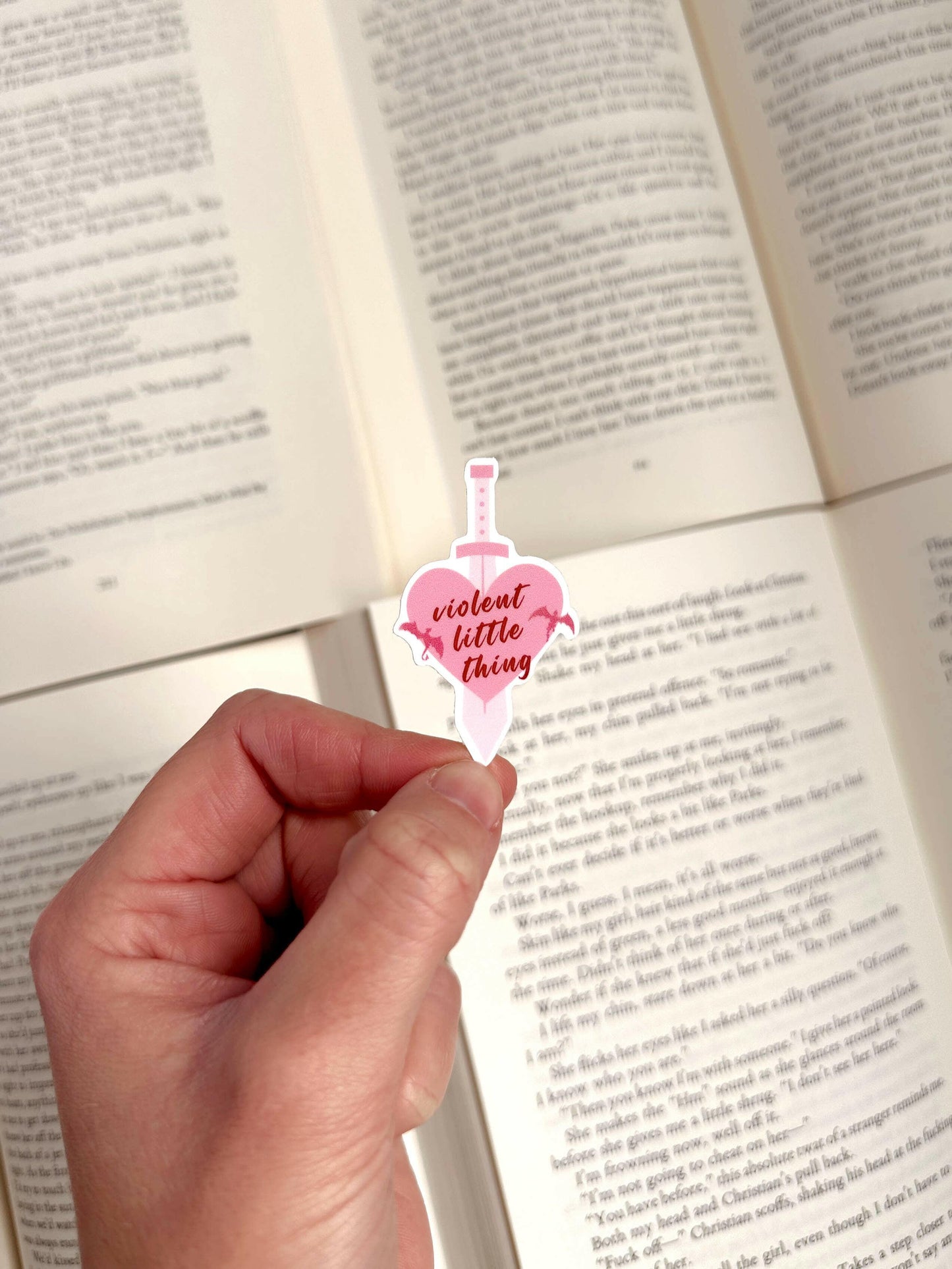 Paperback Fable & Co. - Violent Little Thing - Stickers - The Secret Garden Bookery
