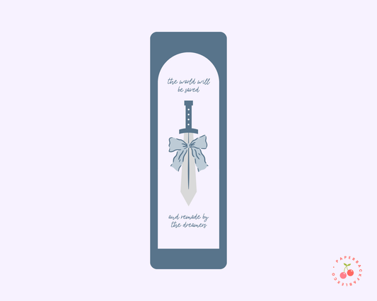 Paperback Fable & Co. - The World Will Be Saved Aelin Quote - Bookmarks - The Secret Garden Bookery