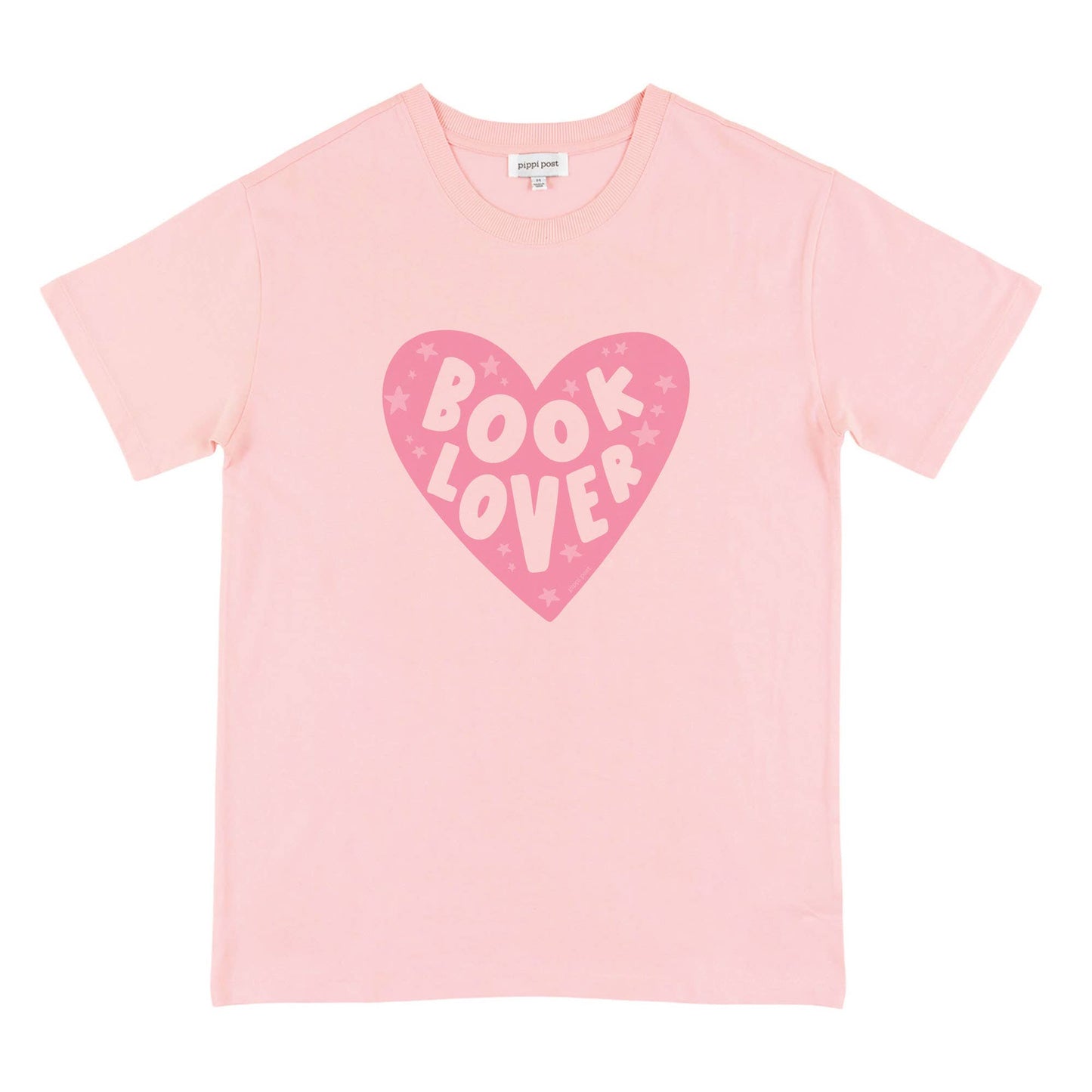 Pippi Post - Book Lover - Pippi Tee - Blush - The Secret Garden Bookery