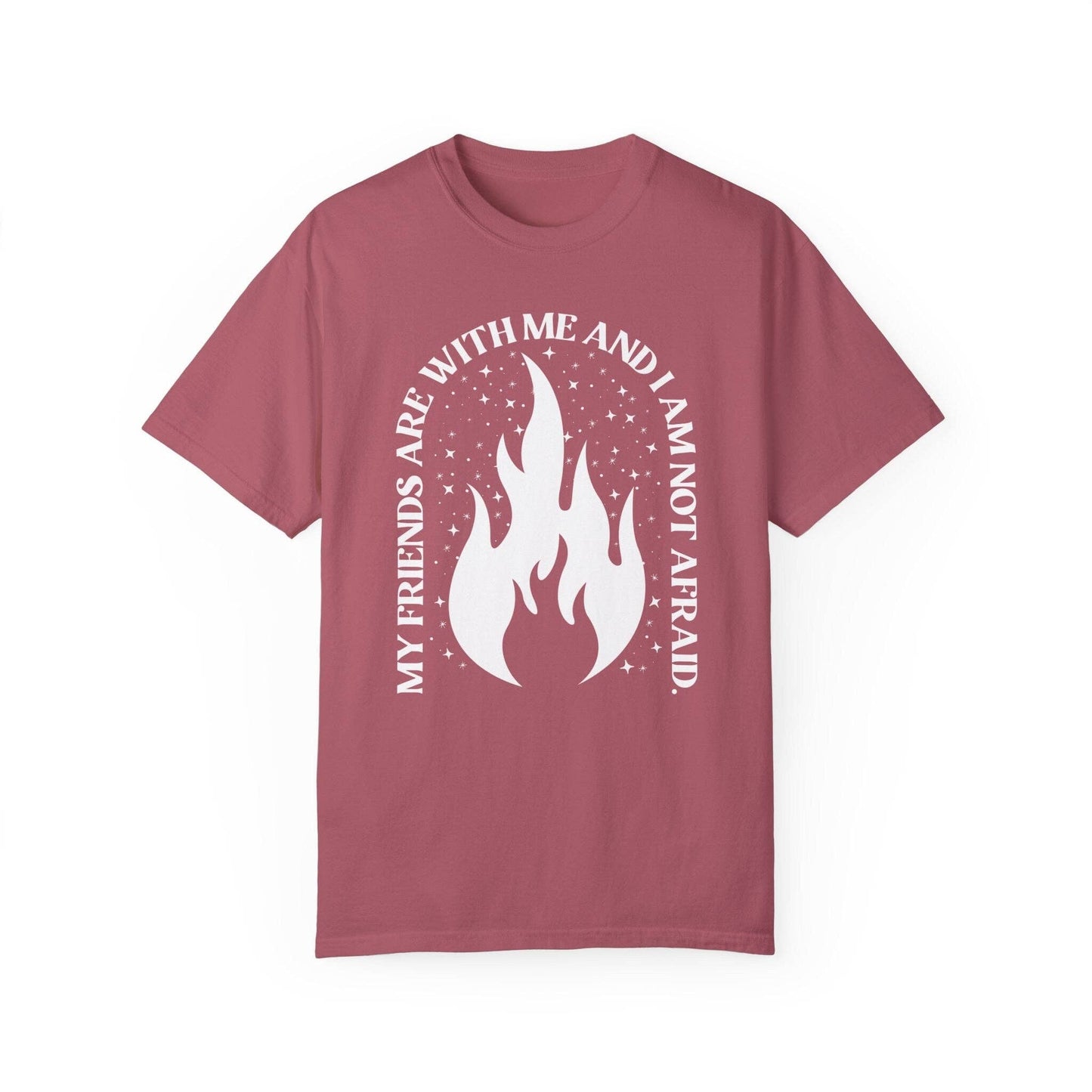 CrescentCatCo - My Friends are With Me Bookish Shirt | Crescent City SJM Merch - The Secret Garden Bookery