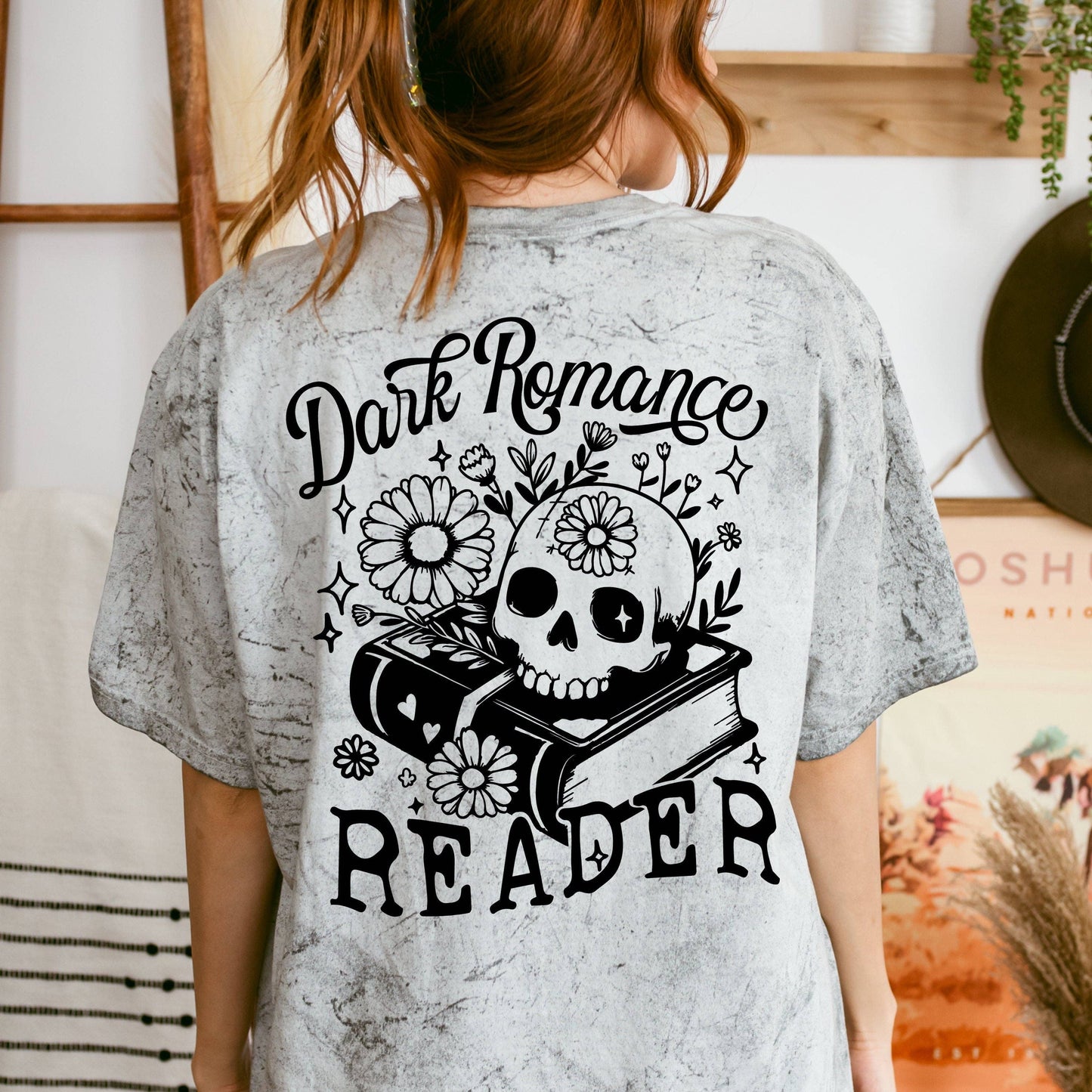 CrescentCatCo - Dark Romance Reader Bookish tshirt | Dark Academia Gothic Books | Smut and Spicy book shirt | Bookish clothing shop | Bookworm Gift - The Secret Garden Bookery