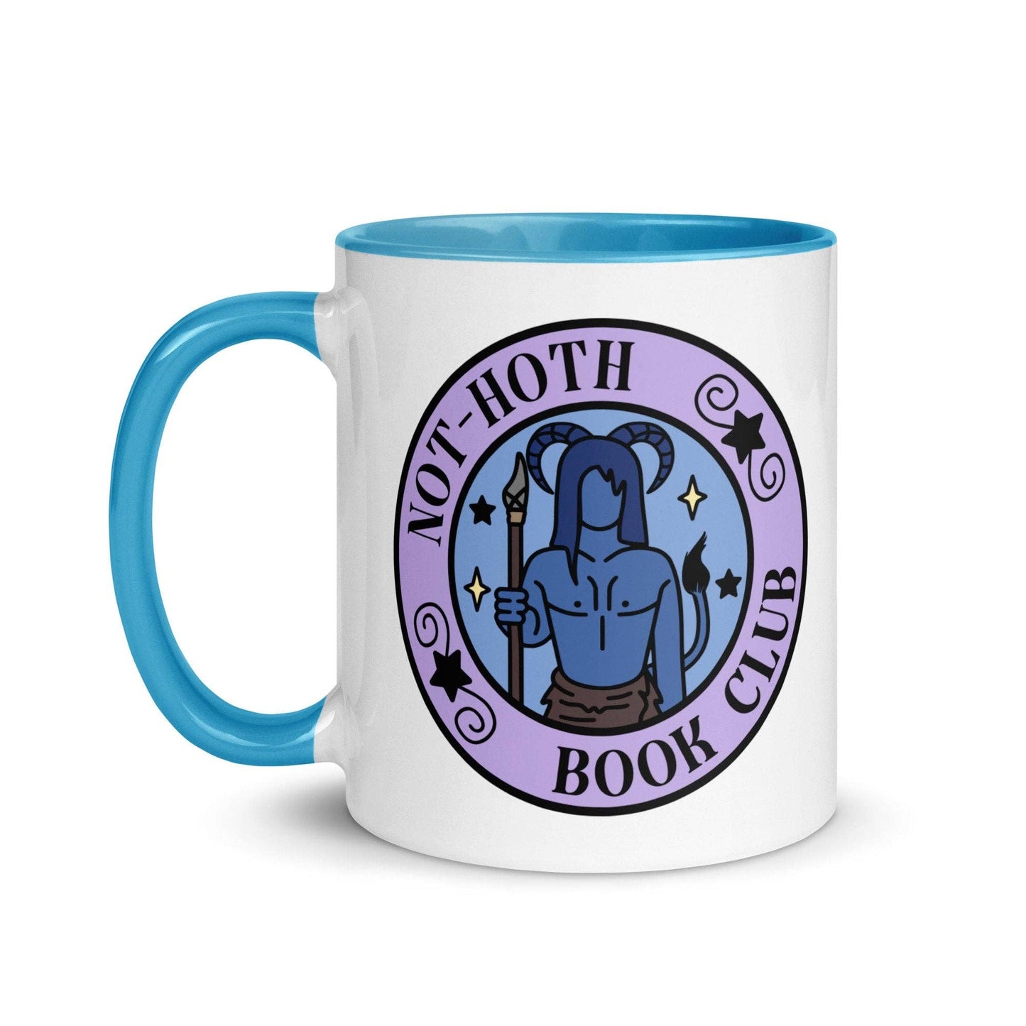 CrescentCatCo - Not Hoth Book Club Mug | Alien Smut Bookish Mug | Sci Fei Monster Romance Coffee Cup | Barbarian Book Lover Gift | Ice Planet Merch - The Secret Garden Bookery