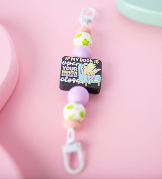 If My Book Is Open Kindle Strap-Book Lover Accessory