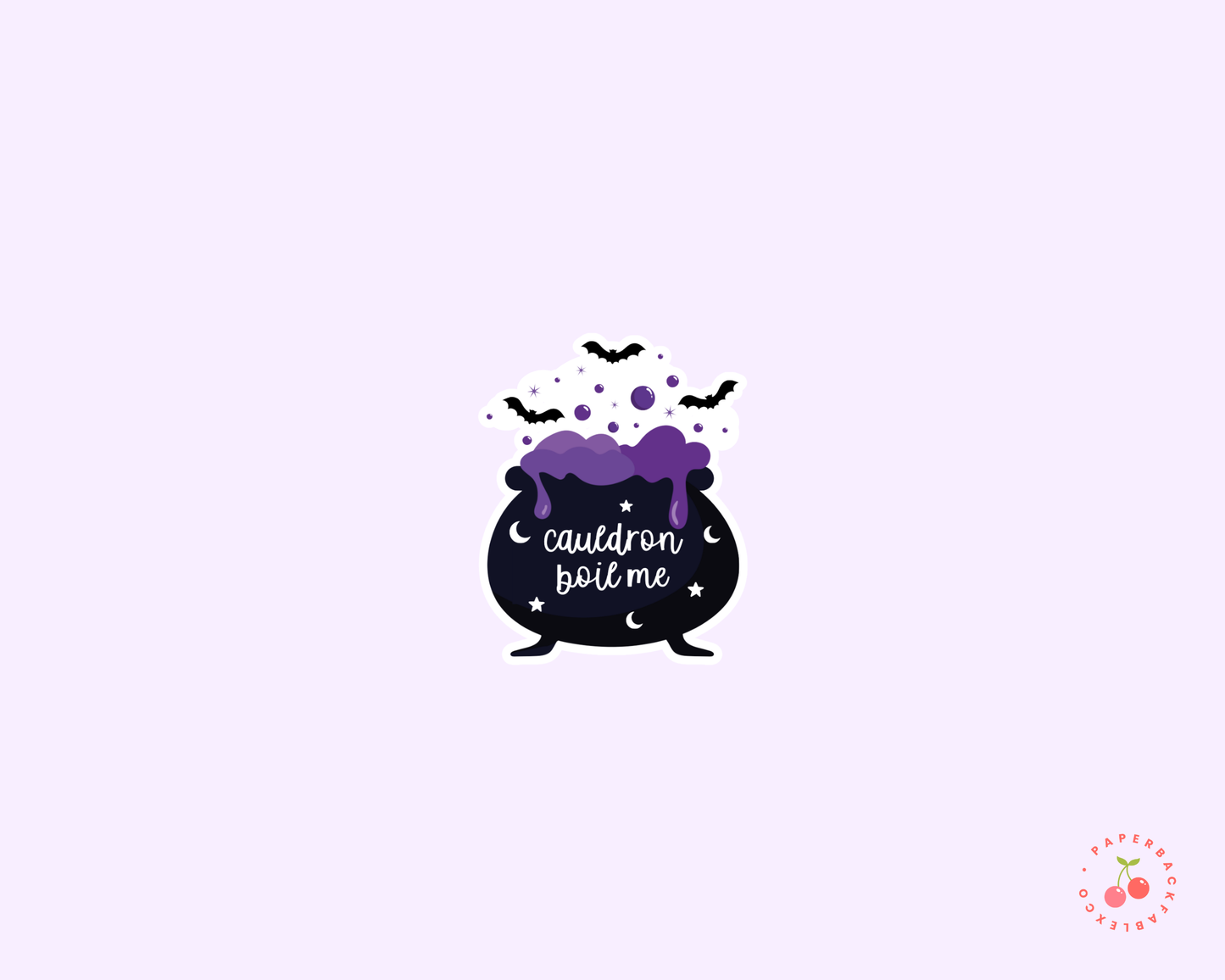 Paperback Fable & Co. - Cauldron Boil Me - Stickers - The Secret Garden Bookery