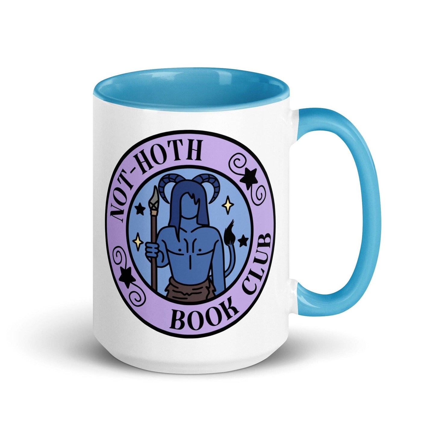 CrescentCatCo - Not Hoth Book Club Mug | Alien Smut Bookish Mug | Sci Fei Monster Romance Coffee Cup | Barbarian Book Lover Gift | Ice Planet Merch - The Secret Garden Bookery