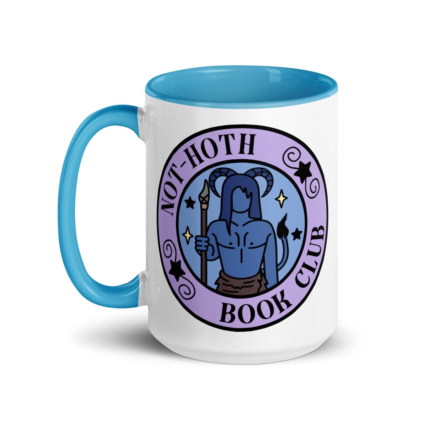 CrescentCatCo - Not Hoth Book Club Mug | Alien Smut Bookish Mug | Sci Fei Monster Romance Coffee Cup | Barbarian Book Lover Gift | Ice Planet Merch - The Secret Garden Bookery