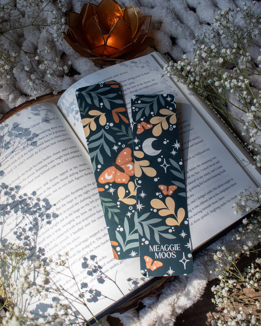 Meaggie Moos - Faerie Garden 2x8 Bookmark | Glossy - The Secret Garden Bookery