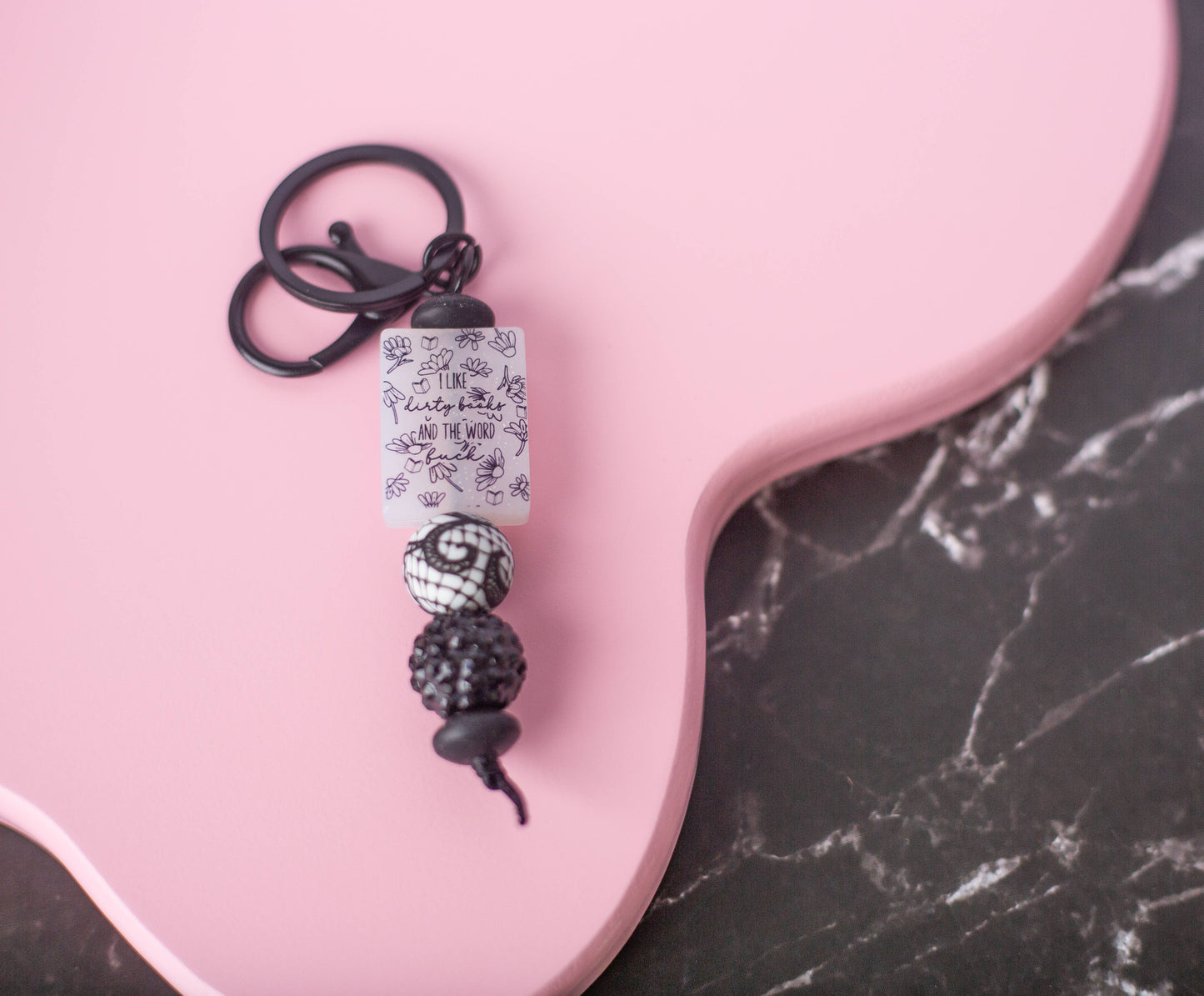 I Like Dirty Books Keychain – Spicy Book Lover Gift