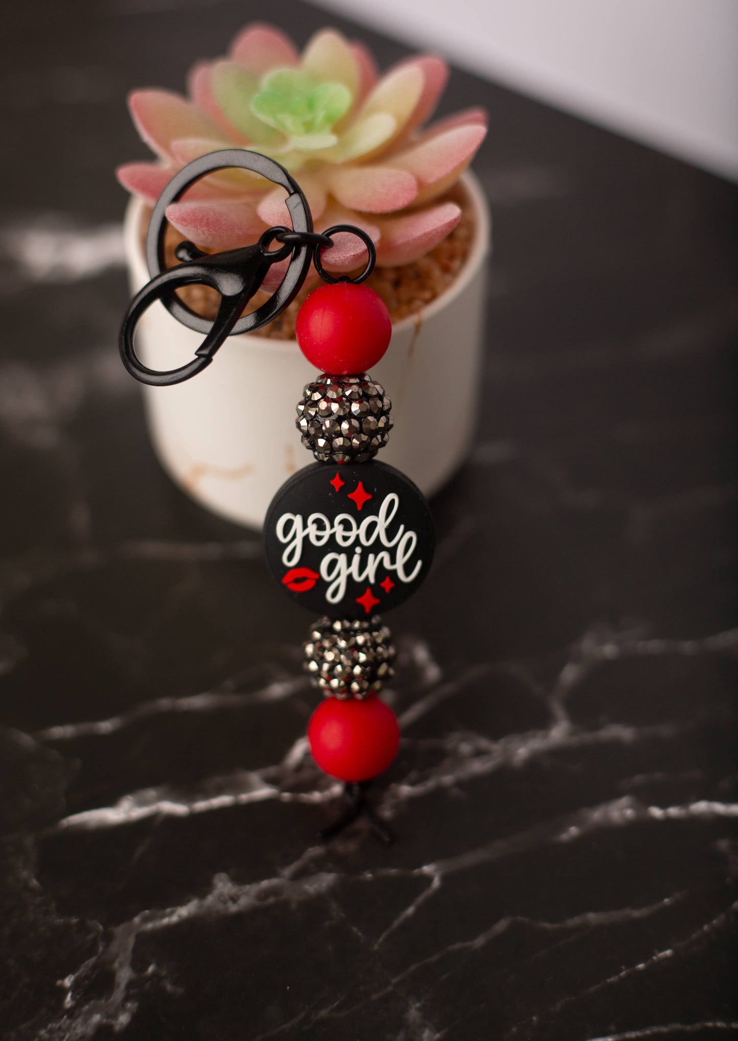 Good Girl Keychain – Book Lover & Spicy Accessory