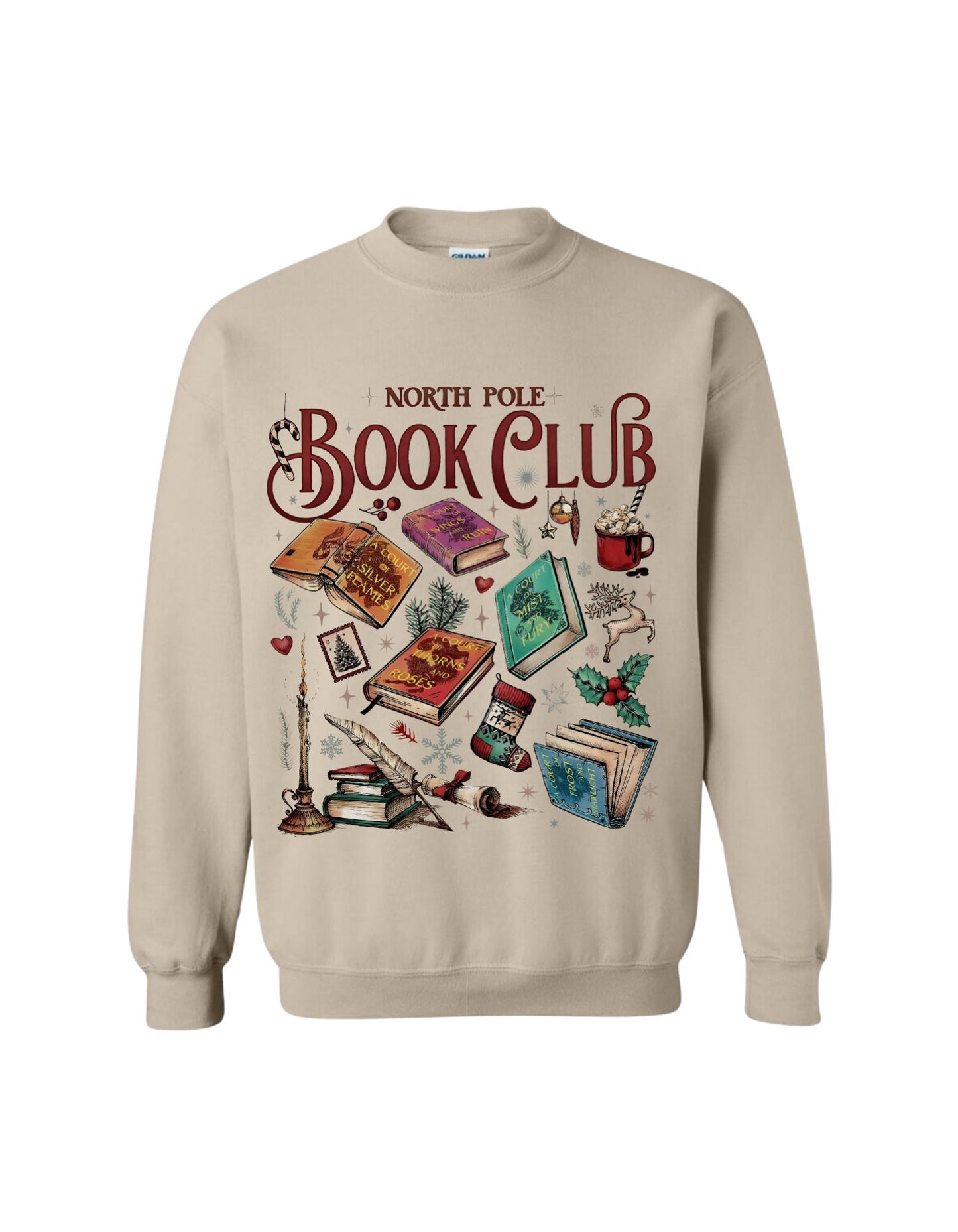 North Pole Book Club Sweatshirt