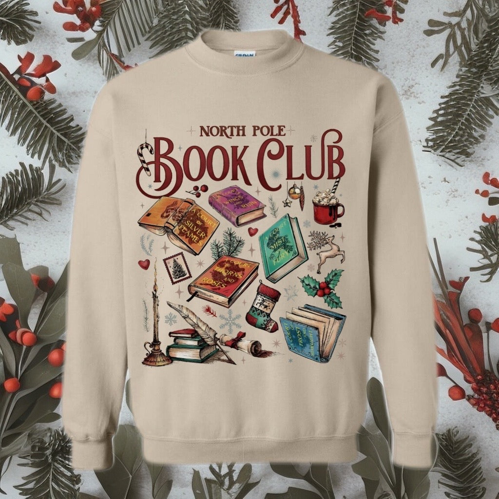 North Pole Book Club Sweatshirt