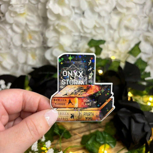 Awfullynerdy.co - The Empyrean Series Books Sticker - The Secret Garden Bookery