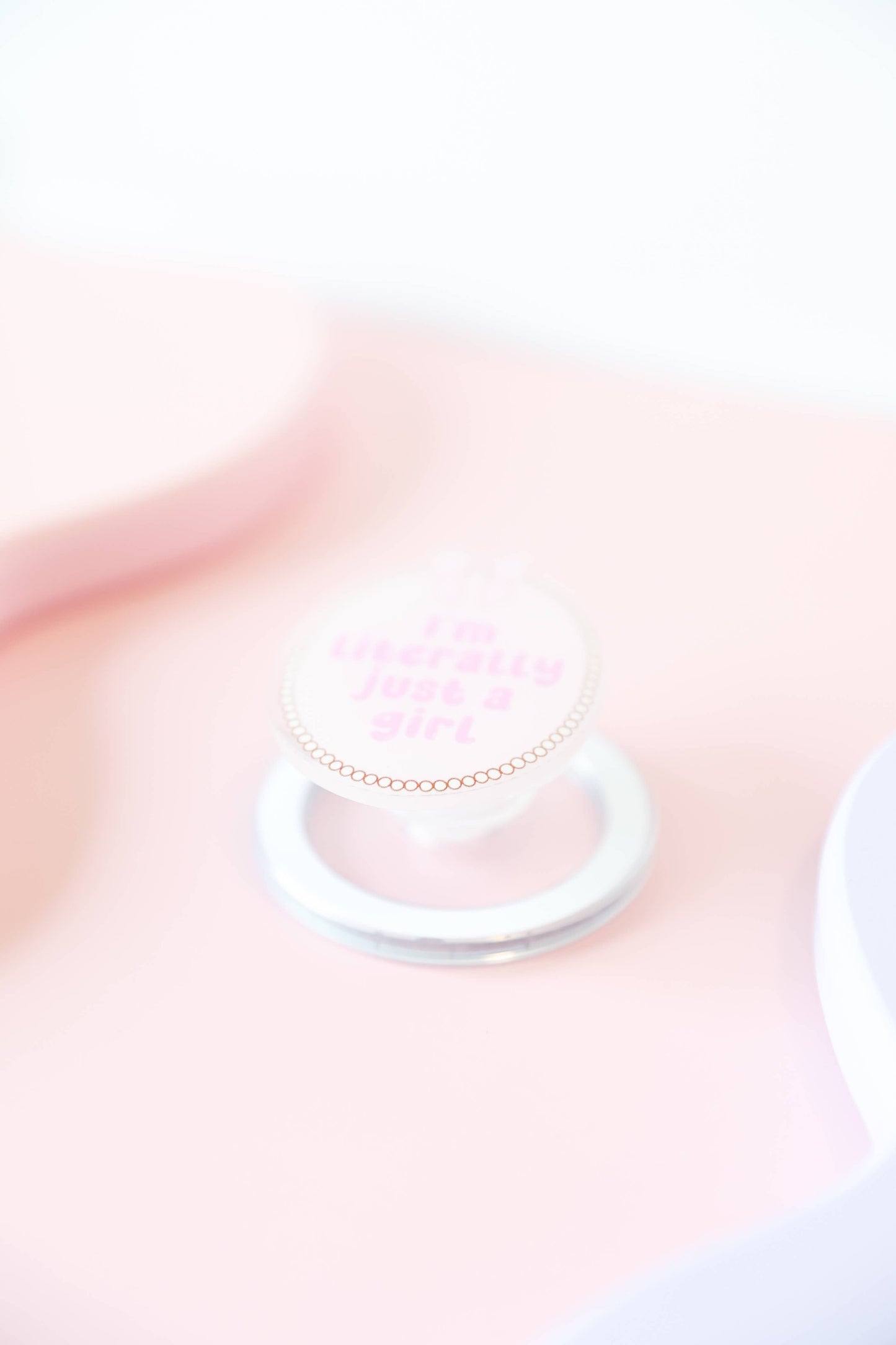 I’m Literally Just a Girl Kindle Grip – Book Lover Gift