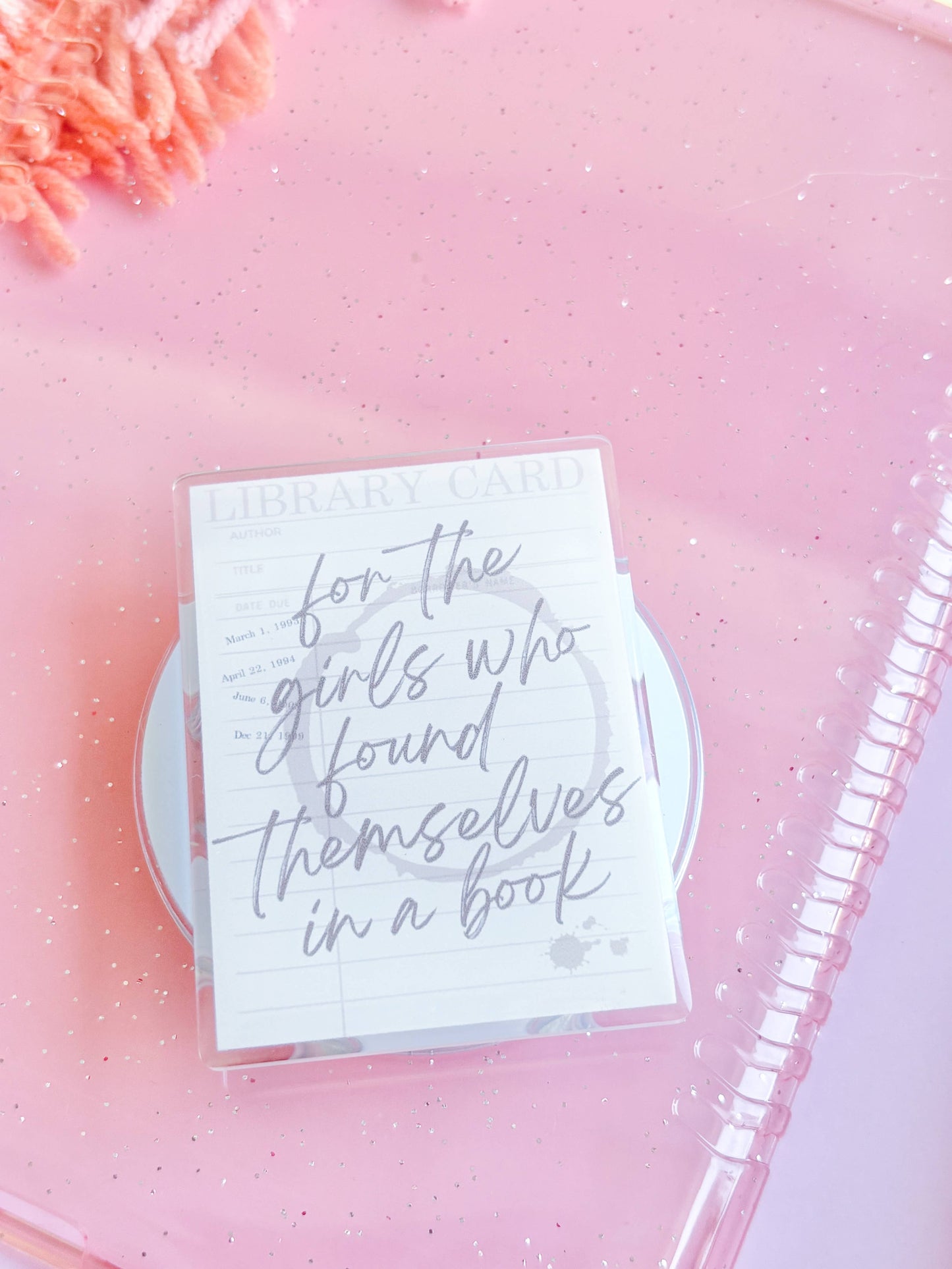 Found Themselves in a Book Kindle Grip – Book Lover Gift